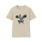 Papa Squat T-Shirt — Funny Weightlifting Dad Tee for Fitness Fathers