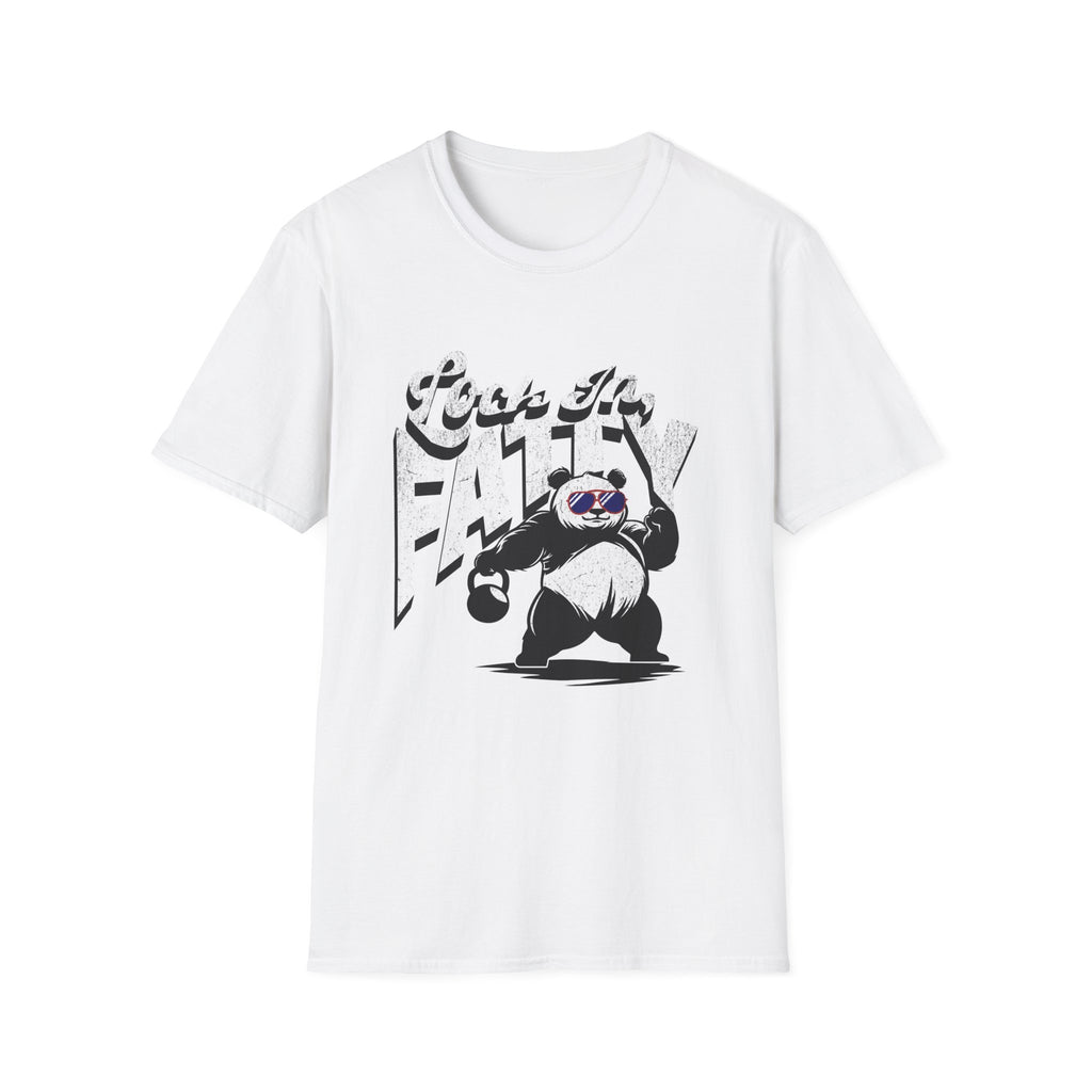 Lock In, Fatty Panda T-Shirt — Lifting tee