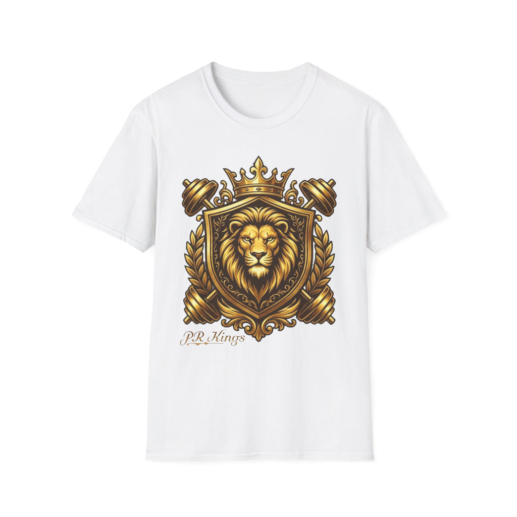 Lion Crest T-Shirt — Regal King Shield Graphic Tee