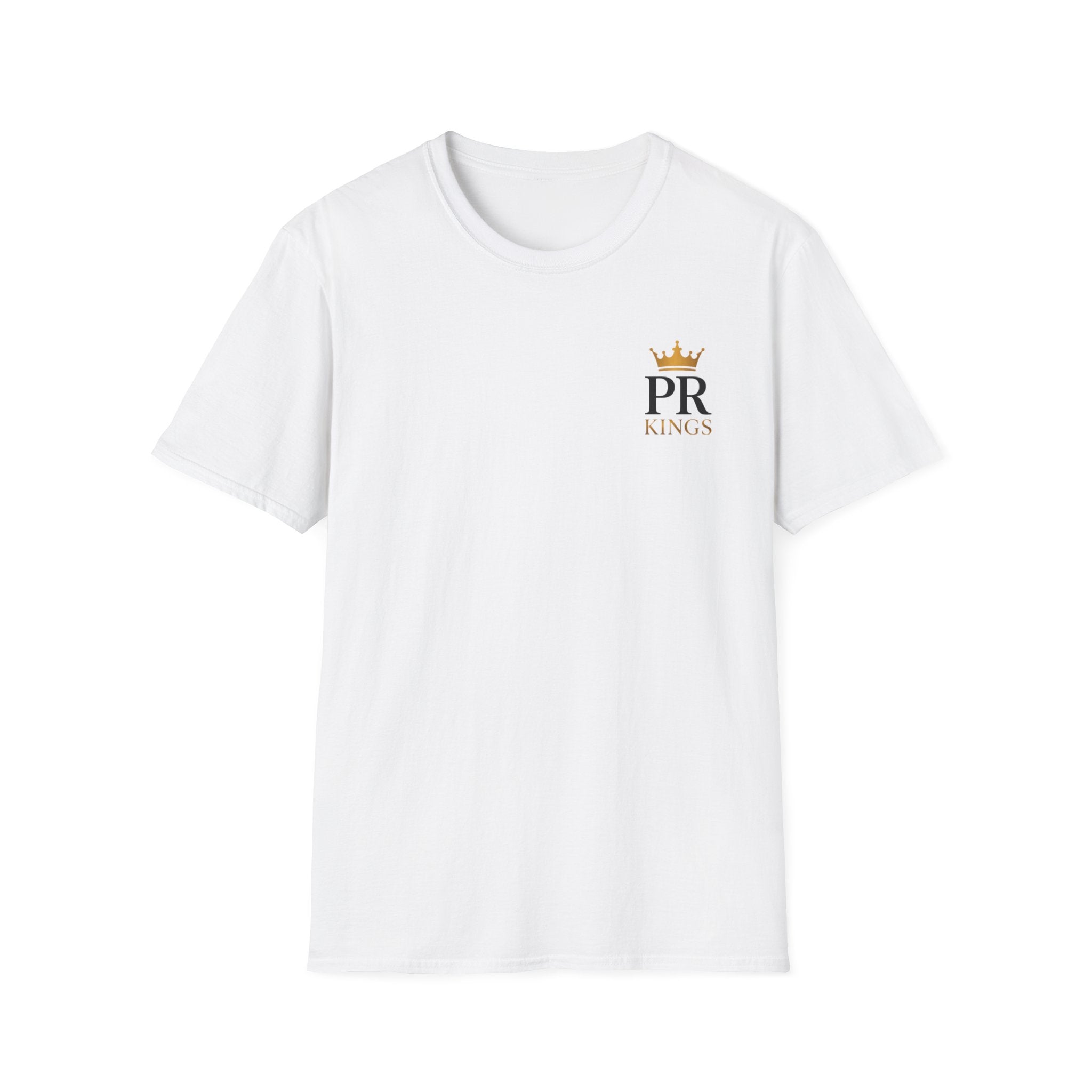 PR Kings Crown T-Shirt — Minimal Logo Tee for Public Relations Pros