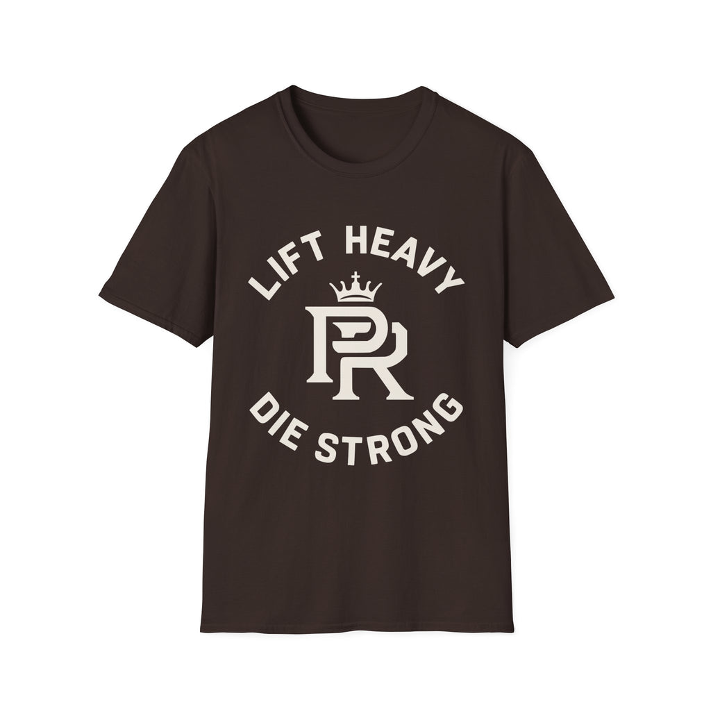 Lift Heavy. Die Strong. Logo T-Shirt
