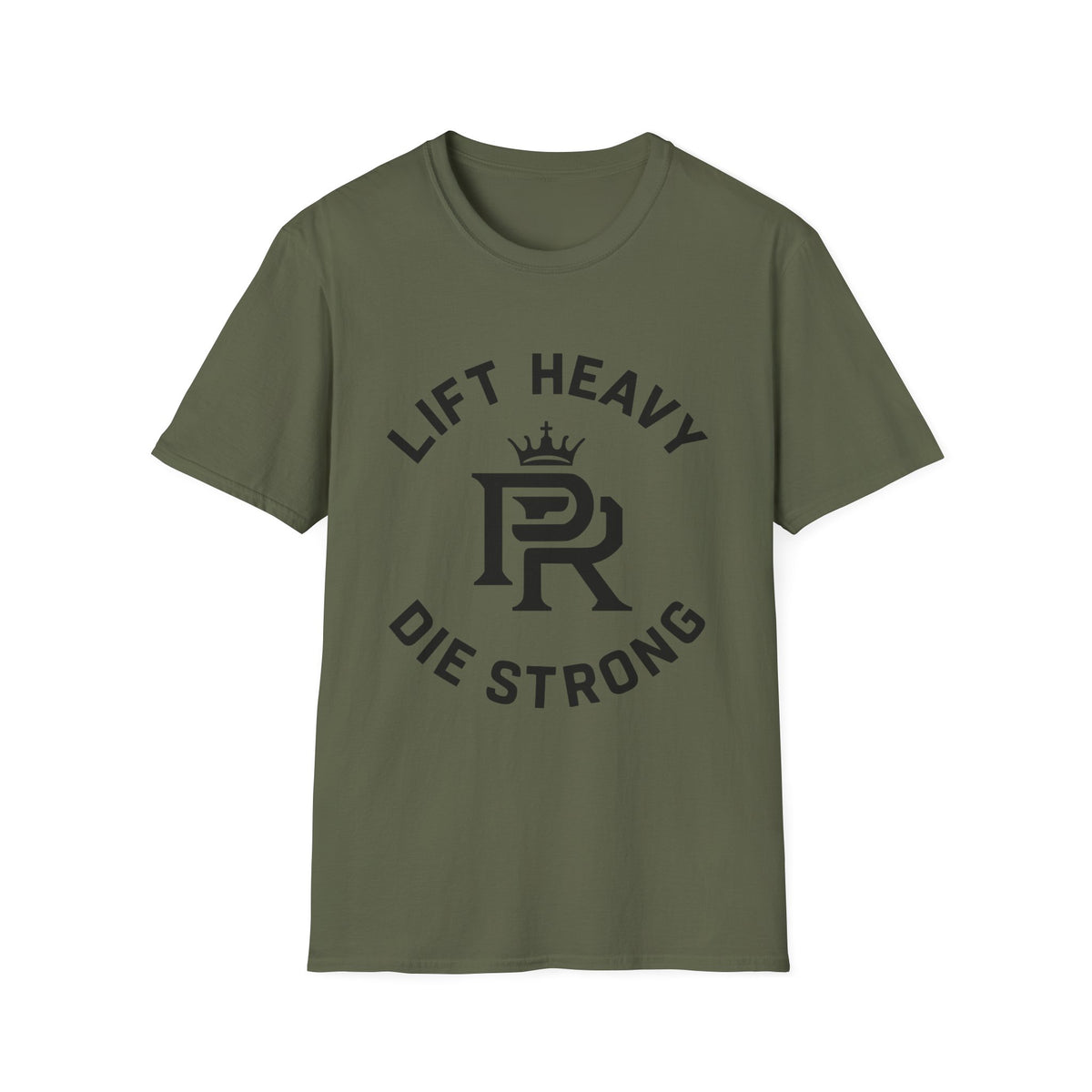 Lift Heavy. Die Strong. Logo T-Shirt