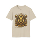Lion Crest T-Shirt — Regal King Shield Graphic Tee