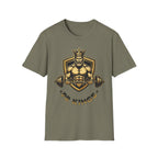 King of Kings Weightlifting T-Shirt — Muscular Crowned King Gym Tee