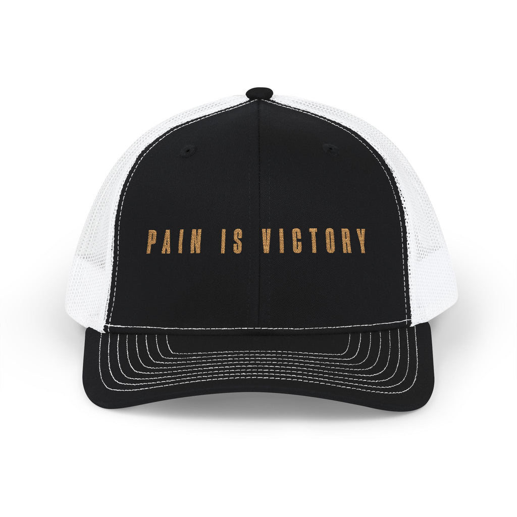 Pain Is Victory Snapback Trucker Cap