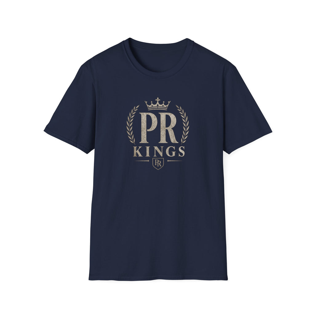 PR Kings Tee — Crowned PR Crest Shirt for Heroes of The Gym
