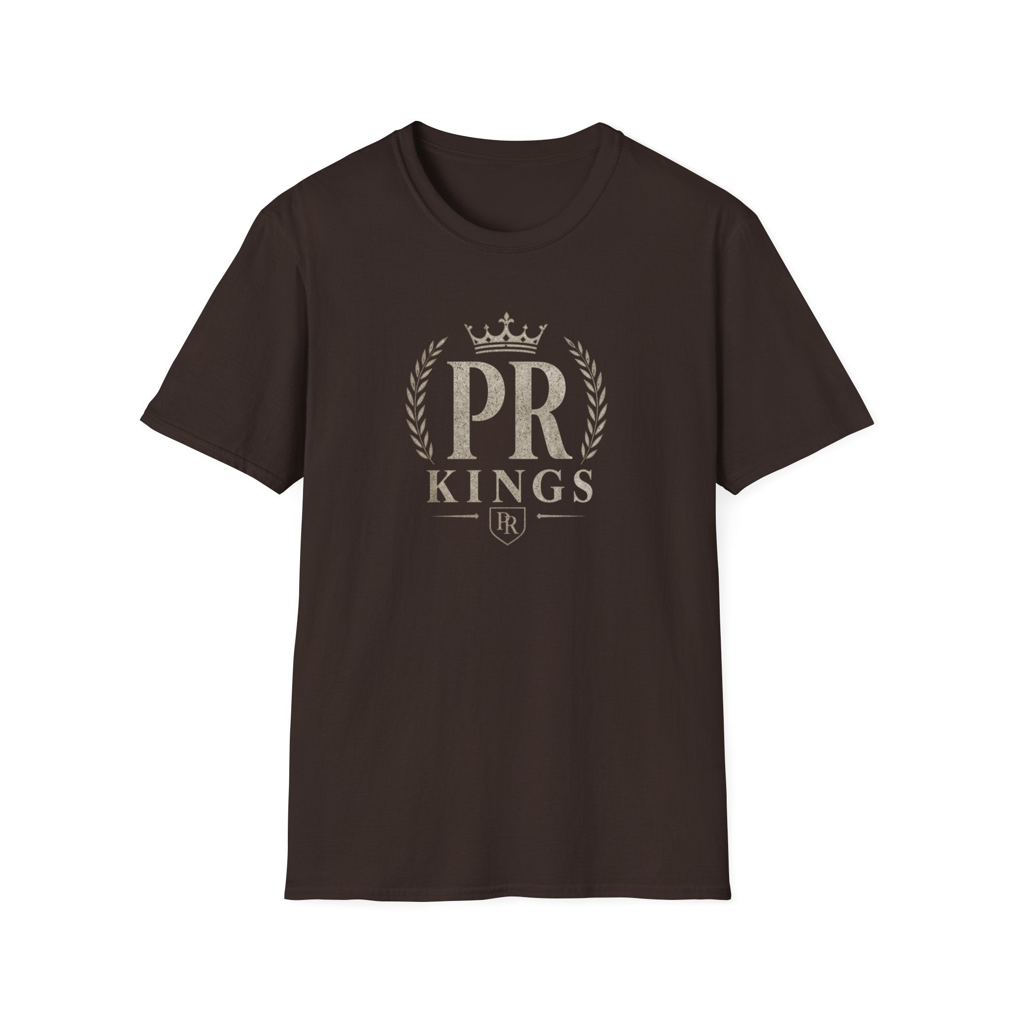 PR Kings Tee — Crowned PR Crest Shirt for Heroes of The Gym