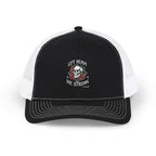 Lift Heavy. Die Strong. Snapback Trucker Cap