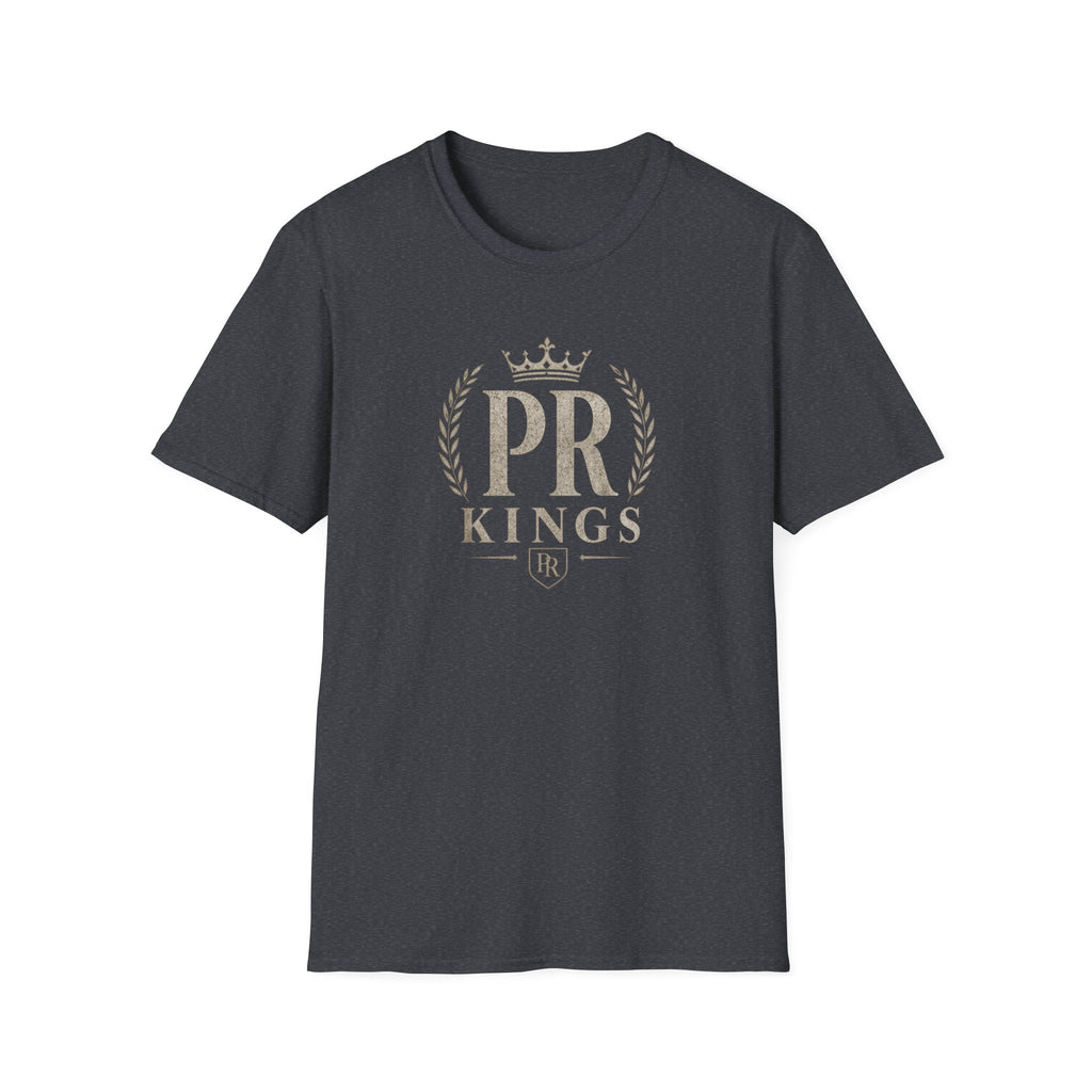 PR Kings Tee — Crowned PR Crest Shirt for Heroes of The Gym