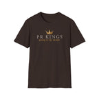 PR Kings T-Shirt — "Heavy is The Crown" Gold Crown Graphic Tee