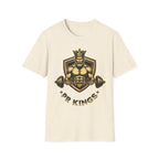 King of Kings Weightlifting T-Shirt — Muscular Crowned King Gym Tee