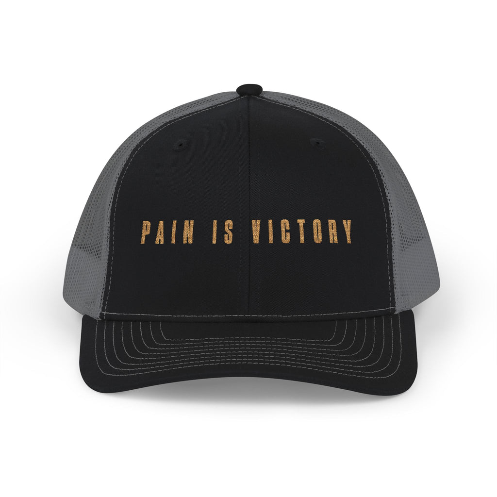 Pain Is Victory Snapback Trucker Cap
