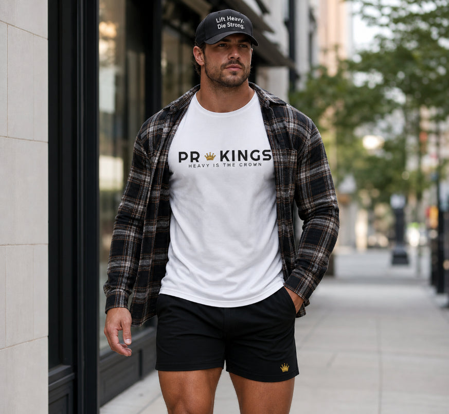 PR Kings Crown Casual Wear/ Lifting T-Shirt — Tee